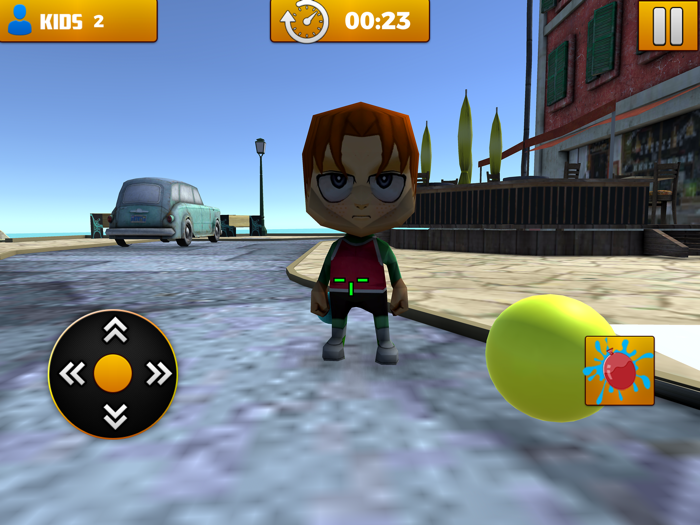 水上气球射击战斗