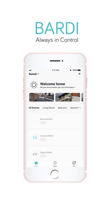 BARDI Smart Home screenshot 2