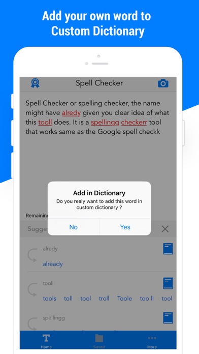 How to cancel & delete Spell checker - check spelling from iphone & ipad 3