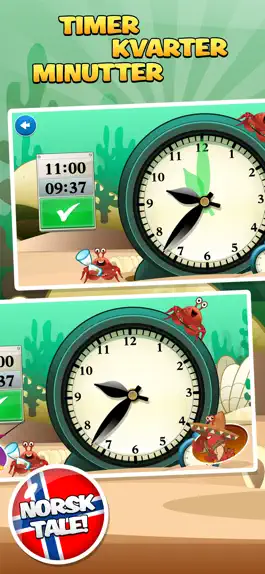 Game screenshot Lær klokken med Miniklubb hack