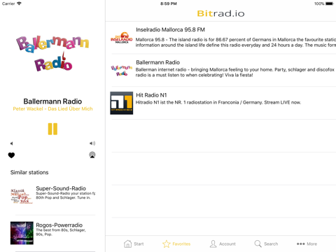 Bitrad.io - FM Radioplayer screenshot 3