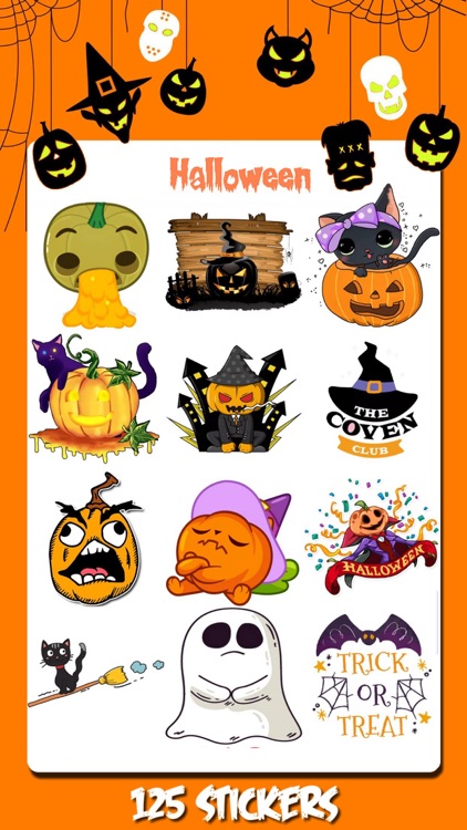 Halloween Emoji Stickers !! screenshot-8