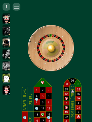 Скриншот из Roulette Online game