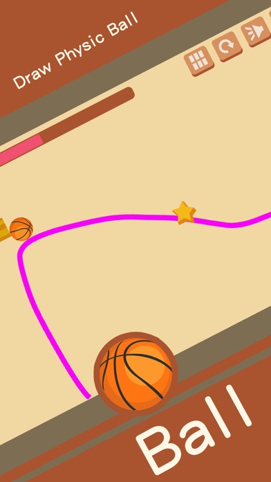 Draw Physic Ball screenshot 1