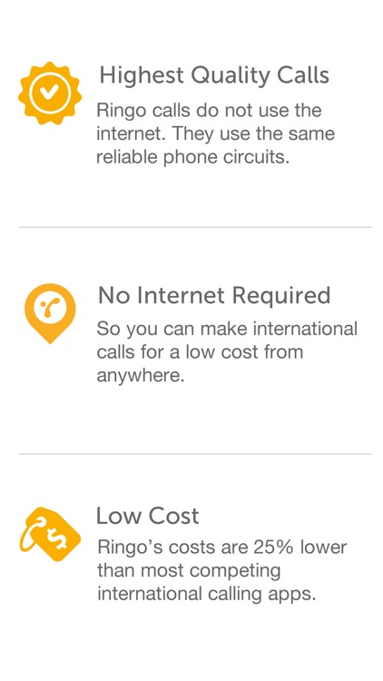 Ringo: Low cost calls screenshot-4