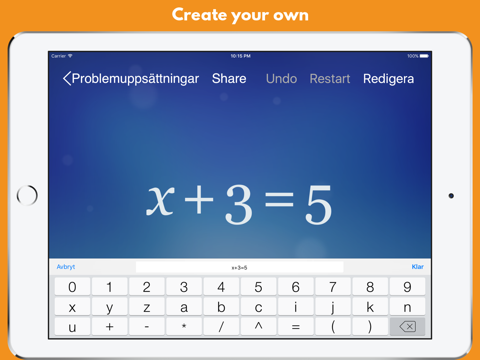 Algebra Touch screenshot 4