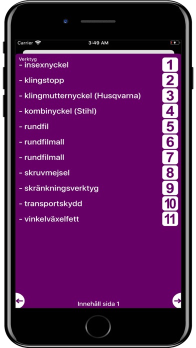 Röjsåg RA3 Verktyg & röjklinga screenshot 2