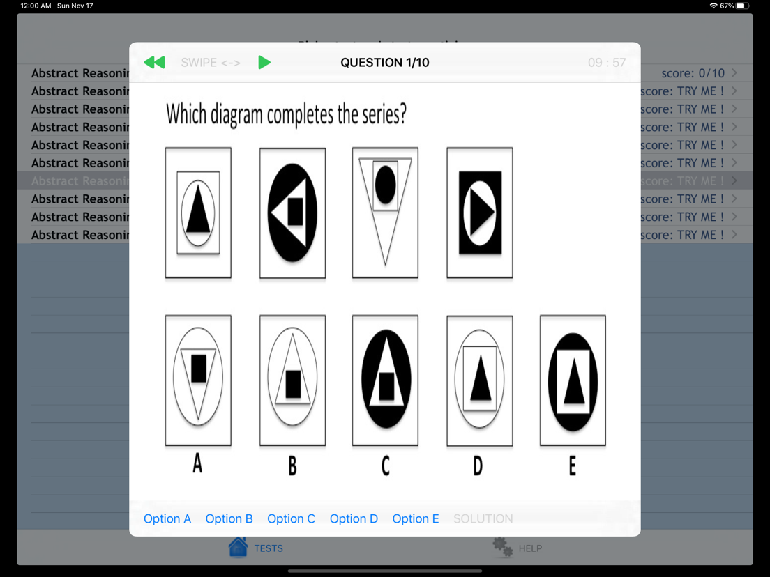 Abstract Logical Reasoning App voor iPhone, iPad en iPod touch AppWereld
