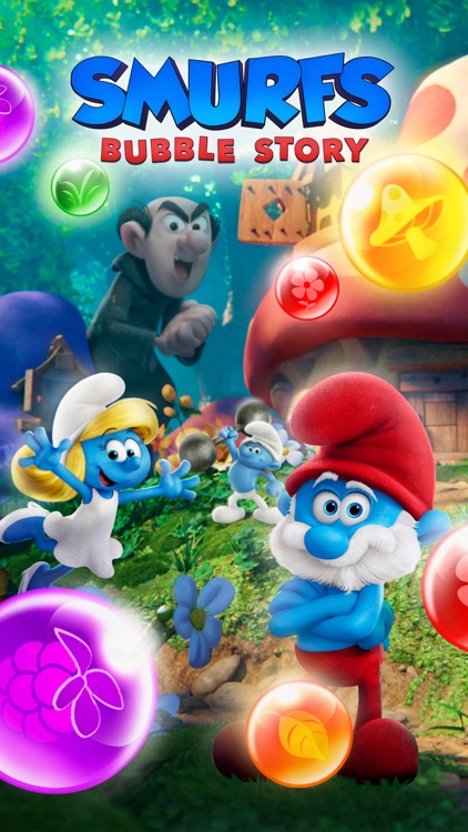 Smurfs Bubble Shooter Game screenshot-5
