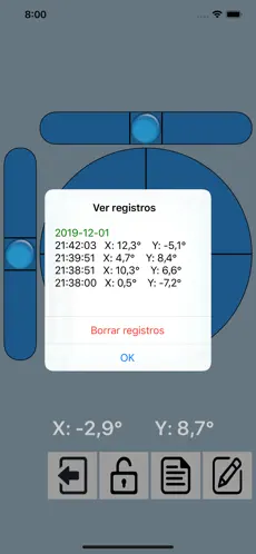 Screenshot 4 Nivel de burbuja con pitidos iphone
