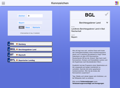 Kennzeichen Lite - náhled