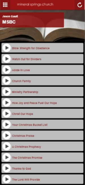 Mineral Springs Baptist Church(圖2)-速報App