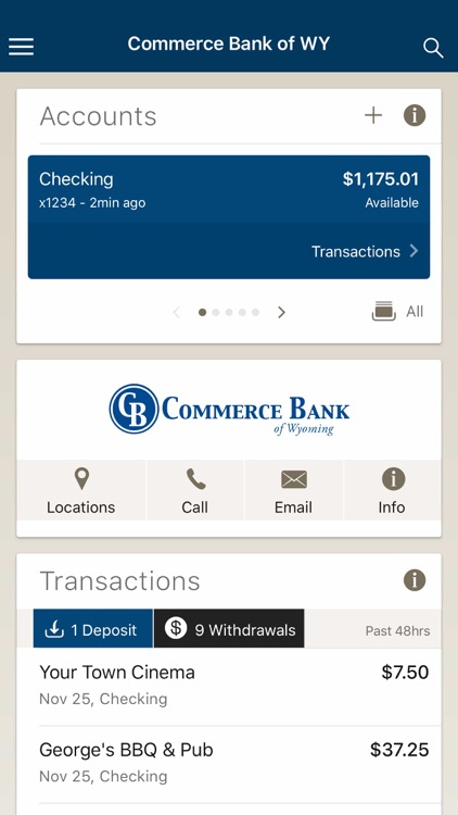 Commerce Bank of Wyoming