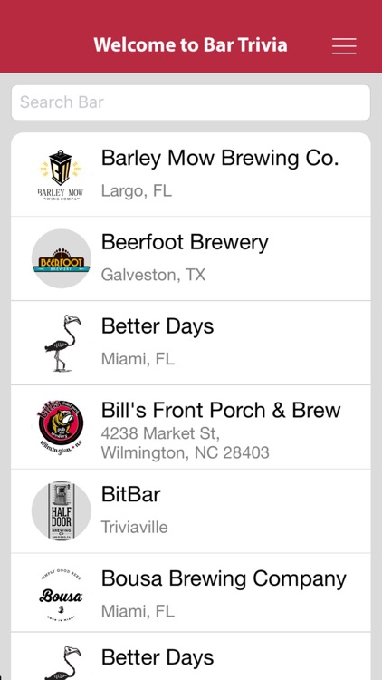 THEBarTriviaApp