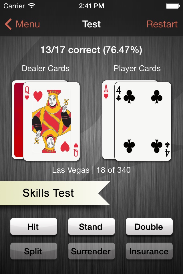 Learn Pro Blackjack Trainer screenshot 4