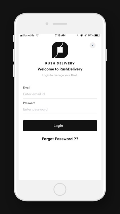 RushDelivery Operator