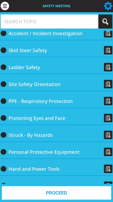 Safety Compliance App screenshot 2