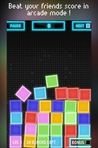 Light Fields Block puzzle Glow screenshot 4