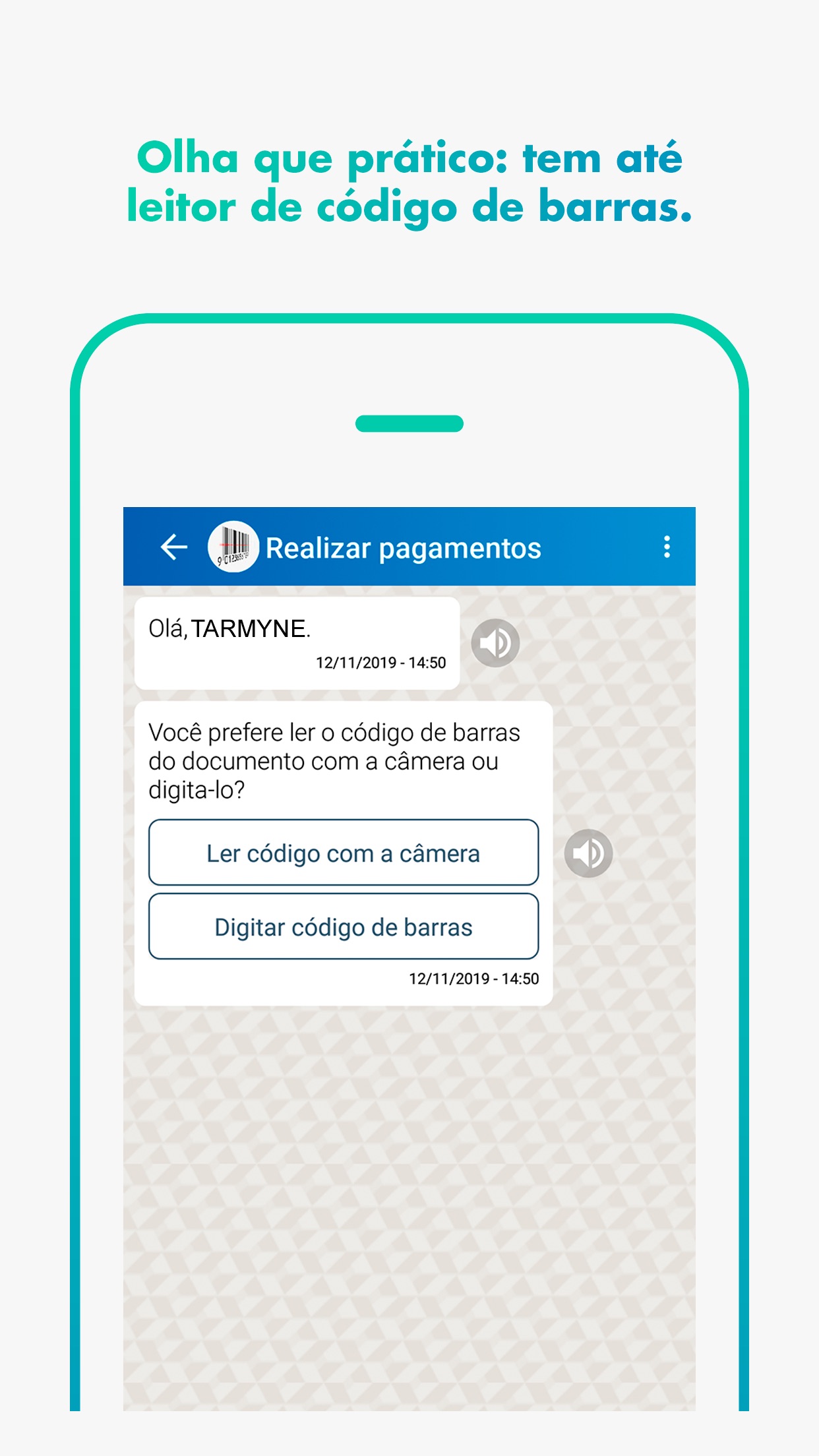 Screenshot do app Caixa Tem