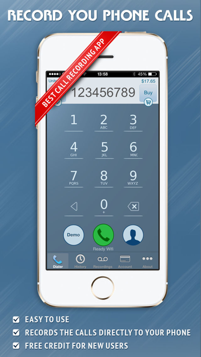 Call Recorder - IntCall screenshot