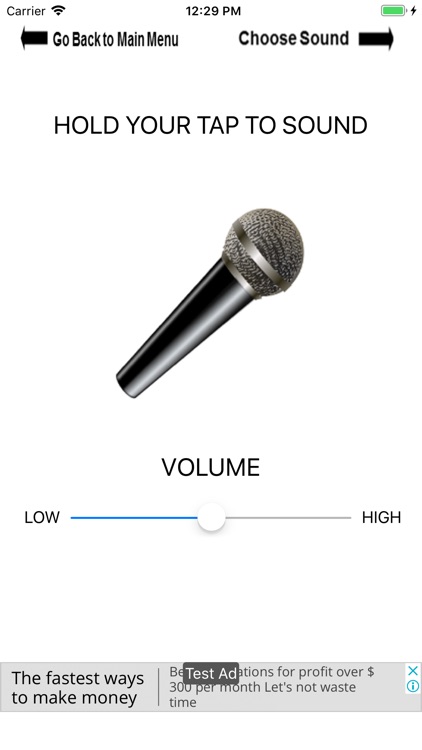 Microphone Tap Sound Effect