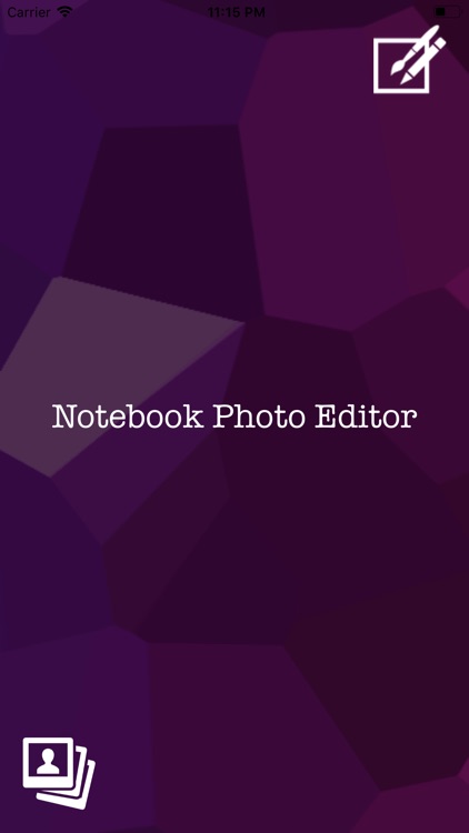 Notebook Photo Editor