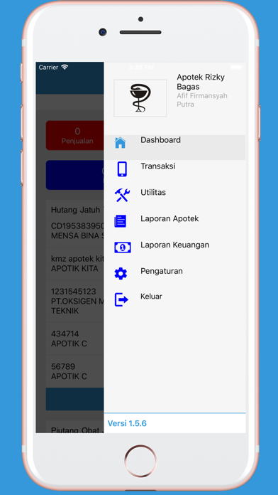 Aplikasi Apotek Klinik VMEDIS screenshot 2