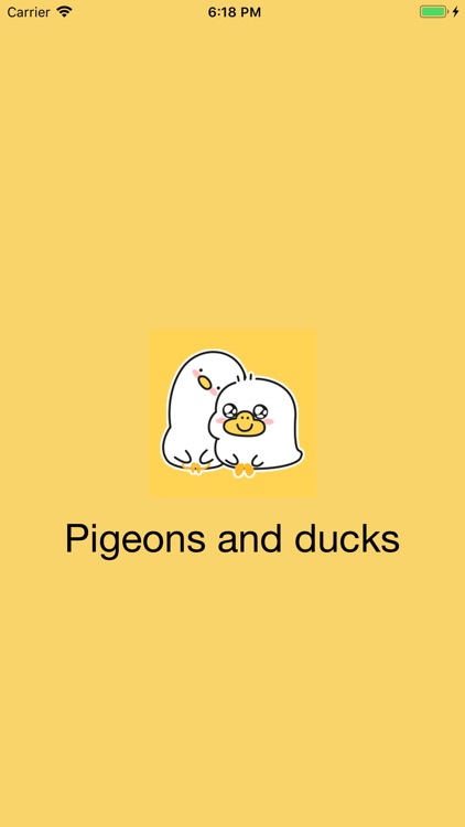 Pigeons and ducks