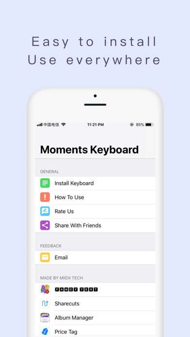 Moments Keyboardのおすすめ画像1