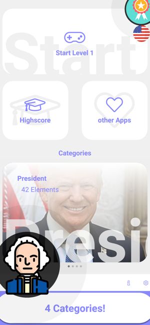 USAPresidents Quiz Game 2019