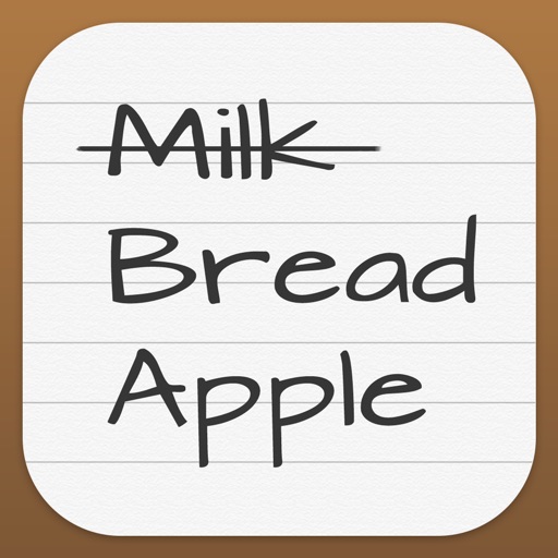 SuperList (Shopping List) iOS App