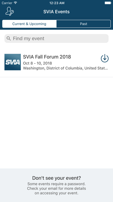 SVIA's Stable Value Events screenshot 2