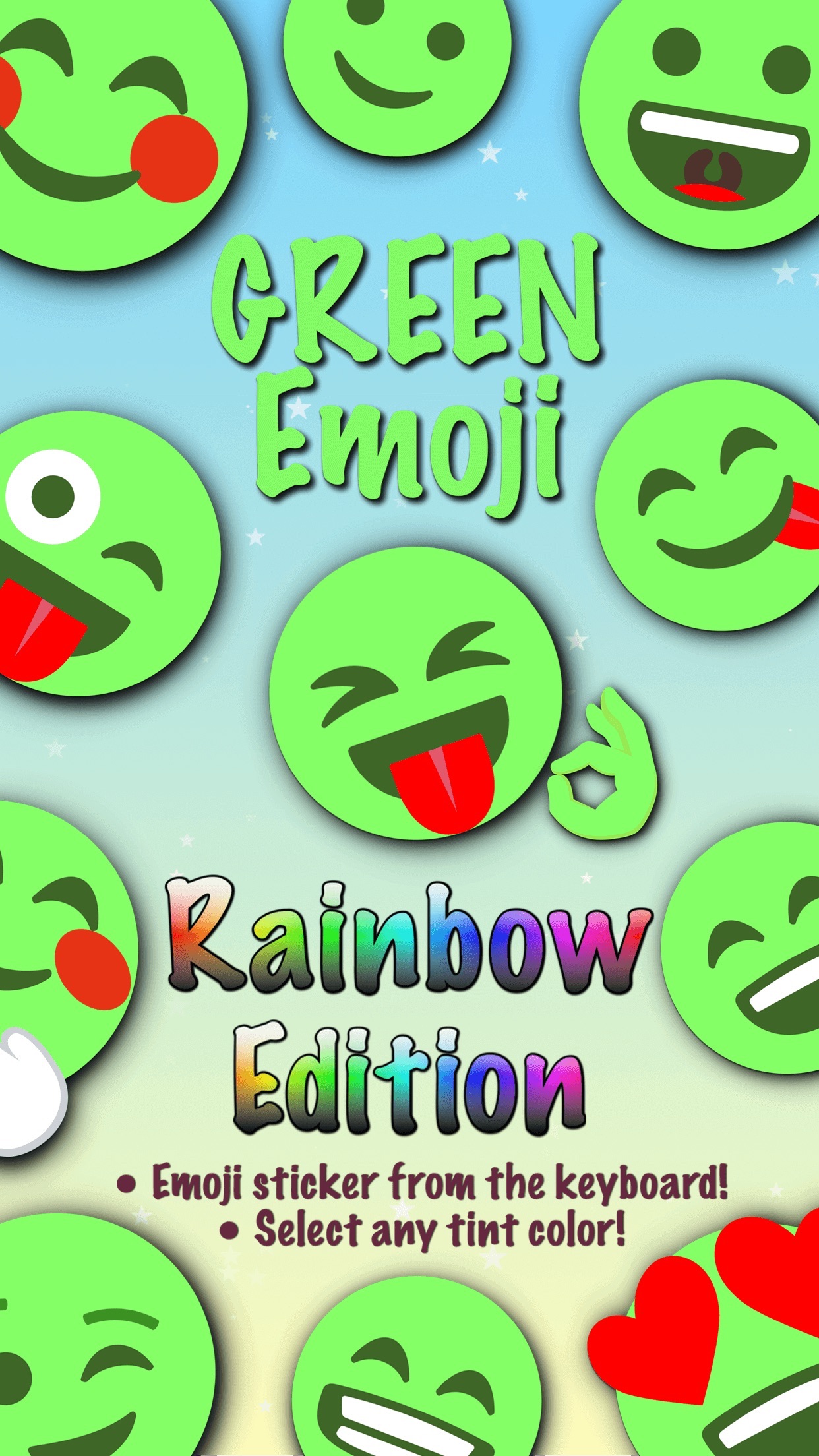 rainbowemojibundle61stickers