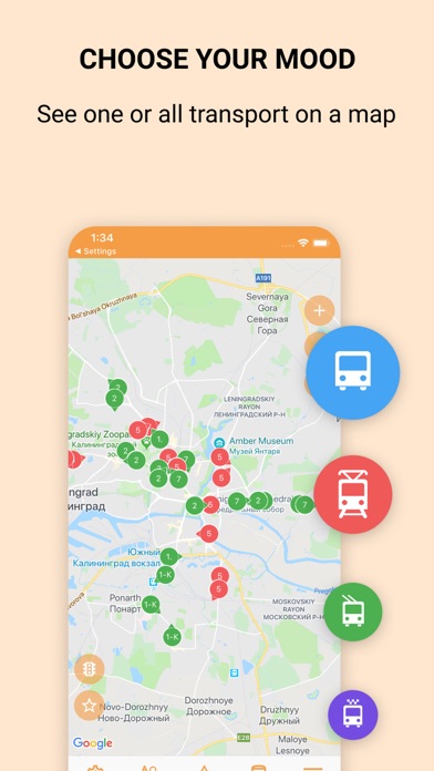 Go2bus - Транспорт онлайн screenshot 2