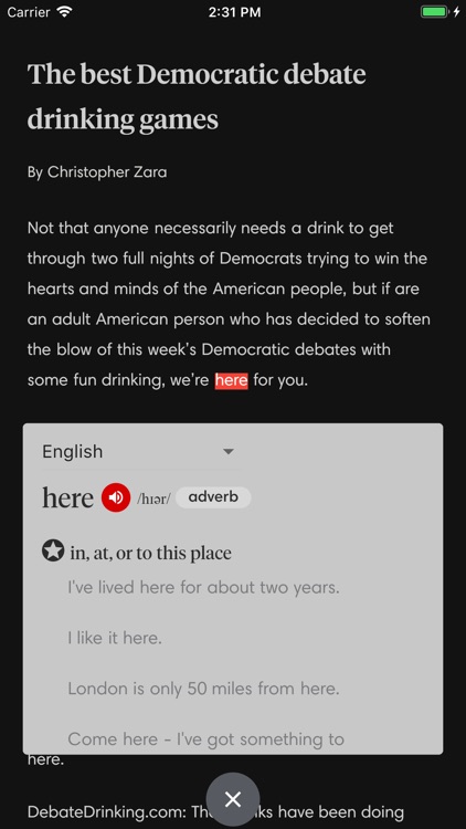 XNEWS Learn Language with News screenshot-7