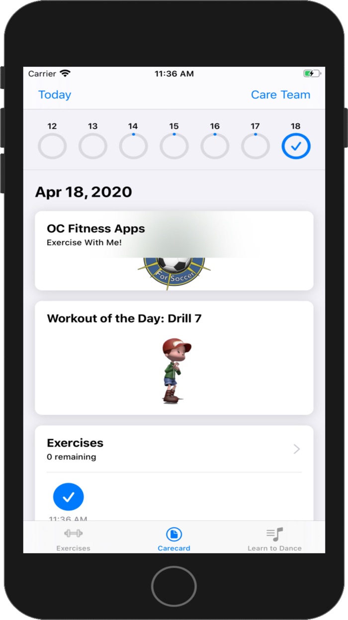 Exercises - AR Dance For Kids