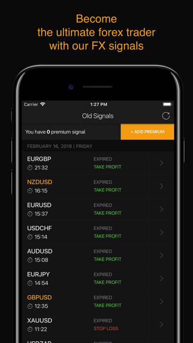 Forex Signals - Daily... screenshot1