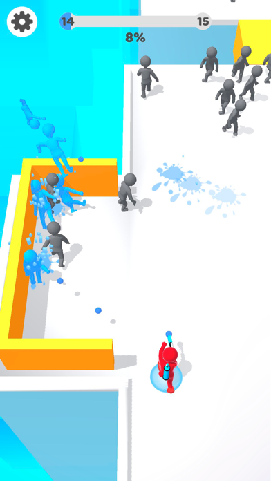 Paintman 3D - Stickman shooter screenshot 3