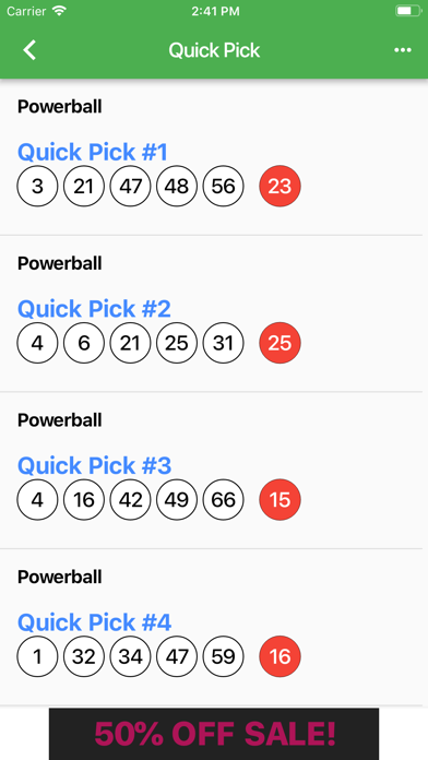 ND Lottery Resultsのおすすめ画像3