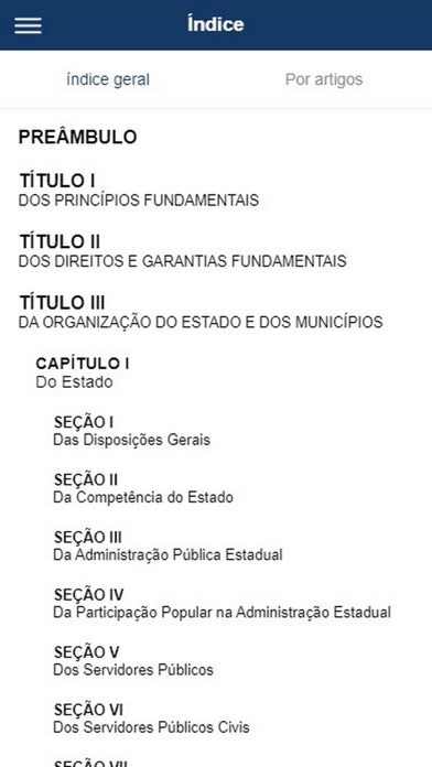 Constituição da Bahia screenshot 3