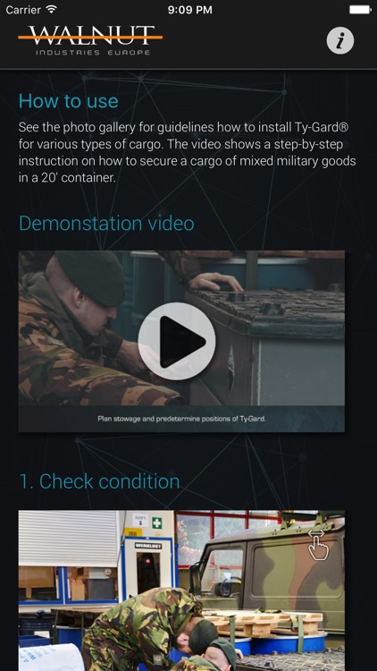 Ty-Gard® Military Manual App