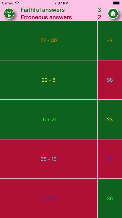 Arithmetic practice screenshot-3