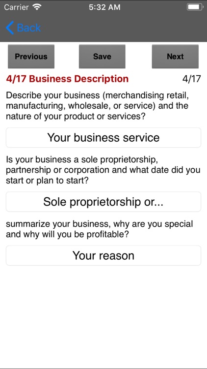 Business Plan King