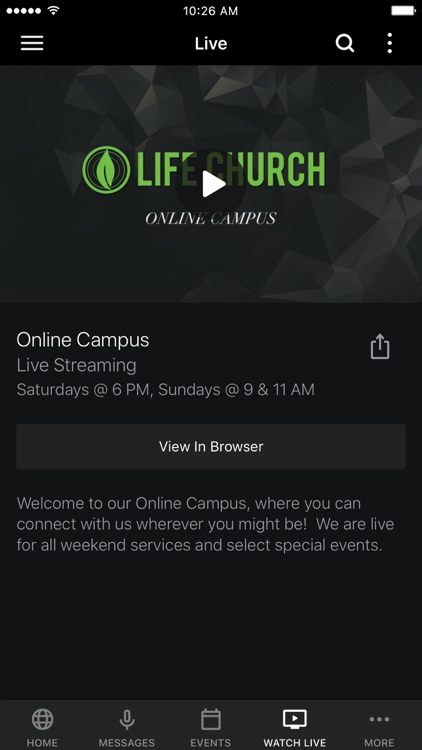 LIVE LIFE CHURCH