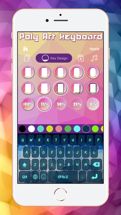 Poly Art Custom Keyboard Maker screenshot 3