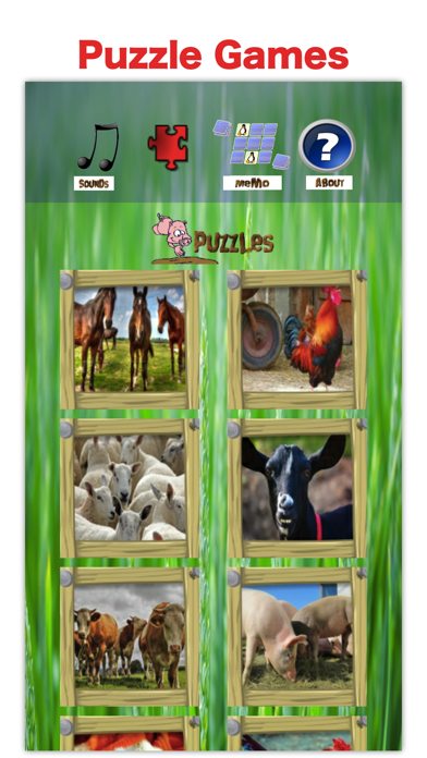 Farm zoo: animal game for kids screenshot 3
