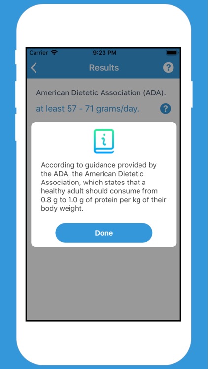 Protein Intake Calculator screenshot-3