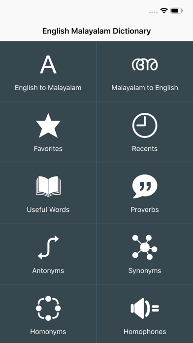 How to cancel & delete Bilingual Malayalam Dictionary from iphone & ipad 1