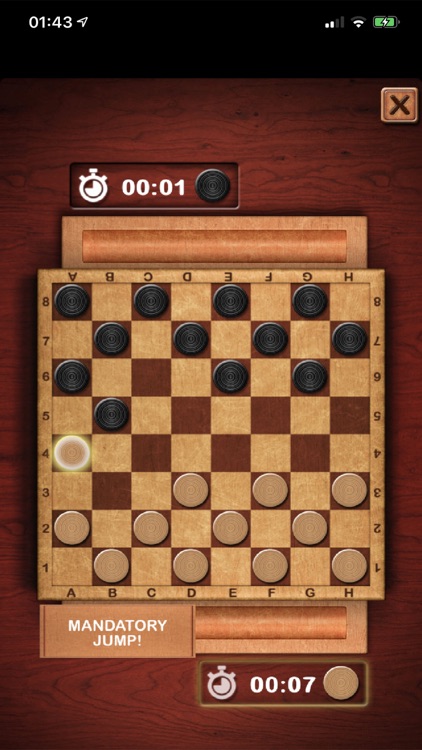 Checkers Game screenshot-3