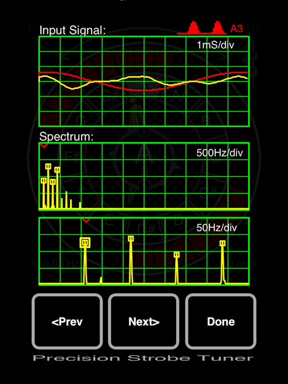 Precision Strobe Tuner screenshot